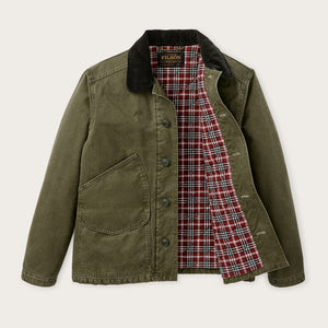 Insulated canvas outfitter jacket par Filson | Dark olive (Green)