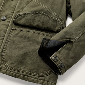 Insulated canvas outfitter jacket par Filson | Dark olive (Green)