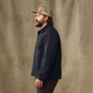 Insulated canvas outfitter jacket par Filson | Dark navy (Blue)