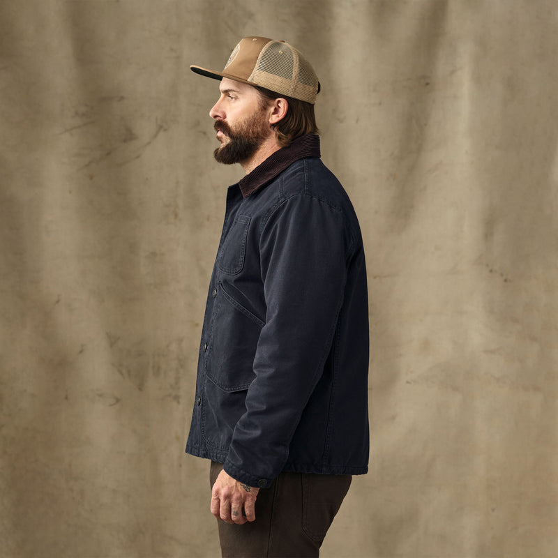 Insulated canvas outfitter jacket par Filson | Dark navy (Blue)