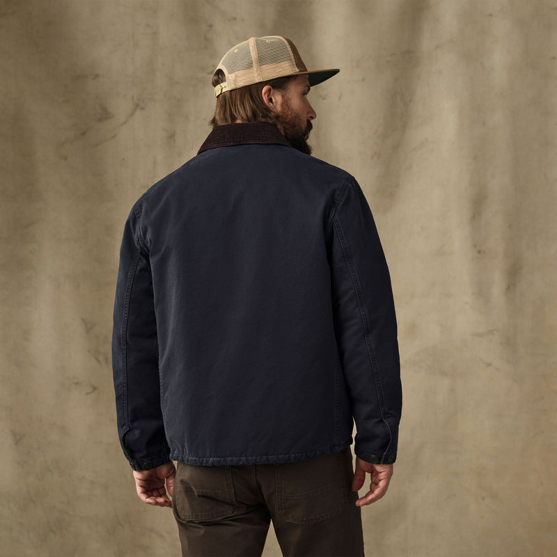 Insulated canvas outfitter jacket par Filson | Dark navy (Blue)