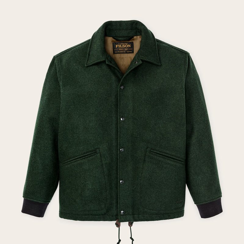 Mackinaw wool coach jacket par Filson | Vintage pine (Green)