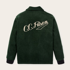 Mackinaw wool coach jacket par Filson | Vintage pine (Green)