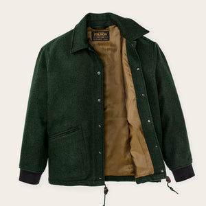 Mackinaw wool coach jacket par Filson | Vintage pine (Green)