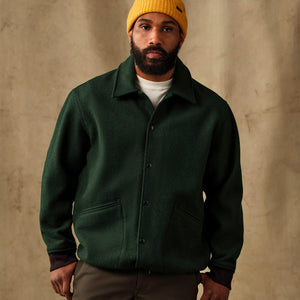 Mackinaw wool coach jacket par Filson | Vintage pine (Green)