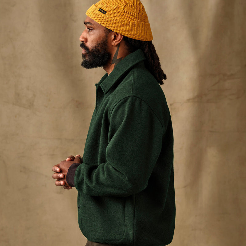 Mackinaw wool coach jacket par Filson | Vintage pine (Green)