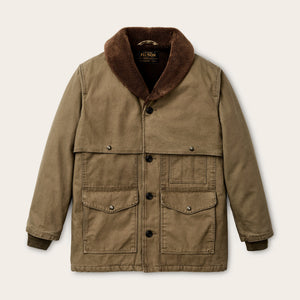 Rustic canvas packer coat par Filson | Marsh olive (Beige)