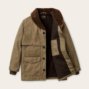 Rustic canvas packer coat par Filson | Marsh olive (Beige)