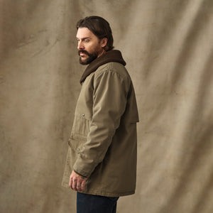 Rustic canvas packer coat par Filson | Marsh olive (Beige)