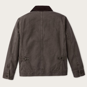 Rustic canvas journeyman jacket par Filson | Bark (Brown)