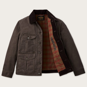 Rustic canvas journeyman jacket par Filson | Bark (Brown)