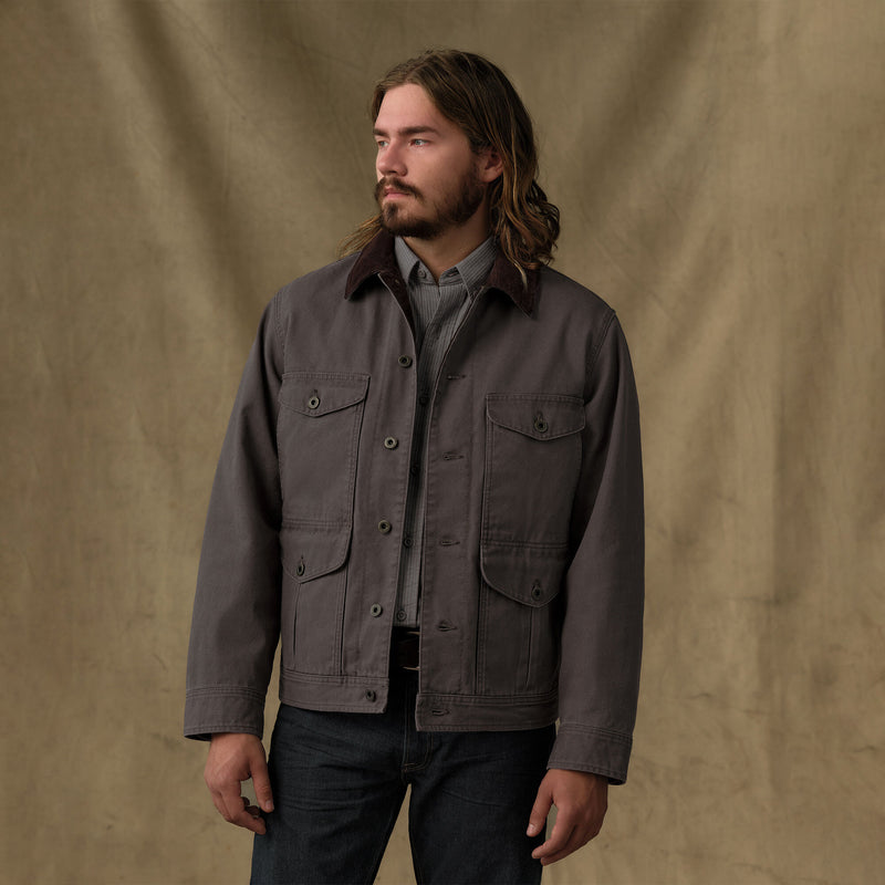 Rustic canvas journeyman jacket par Filson | Bark (Brown)