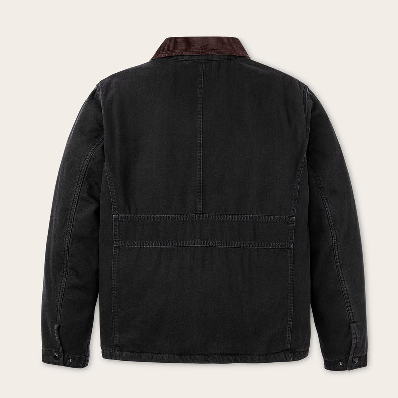 Denim tacoma jacket par Filson | Rinsed black (Black)
