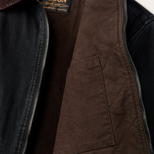 Denim tacoma jacket par Filson | Rinsed black (Black)