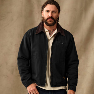 Denim tacoma jacket par Filson | Rinsed black (Black)