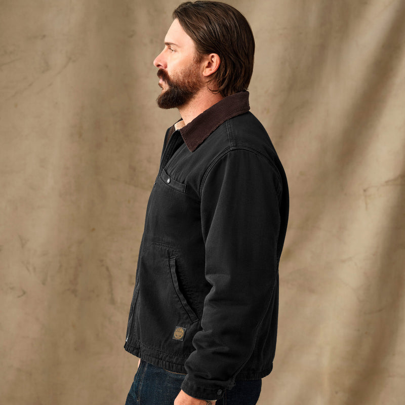 Denim tacoma jacket par Filson | Rinsed black (Black)