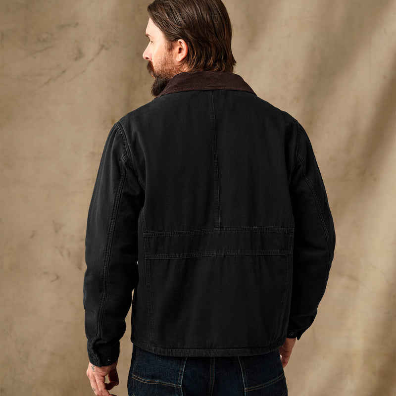Denim tacoma jacket par Filson | Rinsed black (Black)