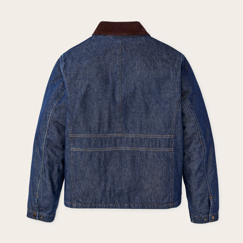 Denim tacoma jacket par Filson | Rinsed vintage indigo (Blue)