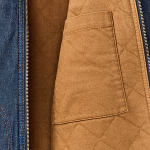 Denim tacoma jacket par Filson | Rinsed vintage indigo (Blue)