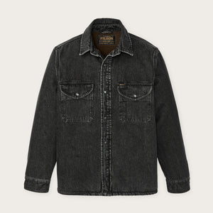 Denim jac-shirt par Filson | Vintage black (Black)
