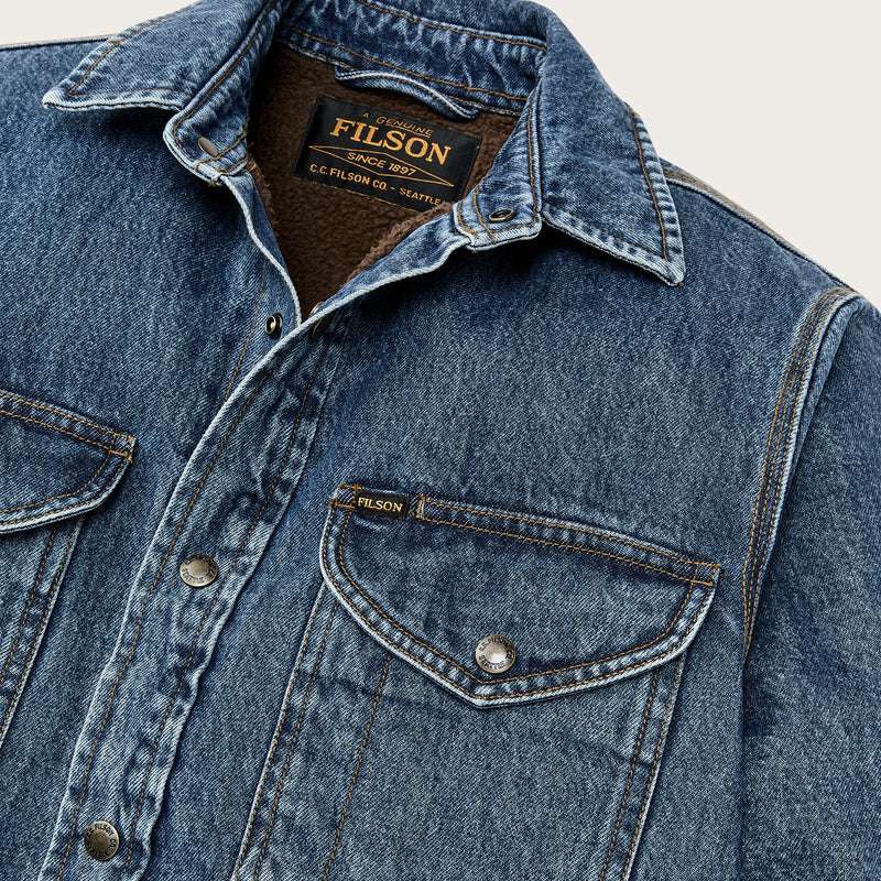 Denim jac-shirt par Filson | Vintage indigo (Blue)