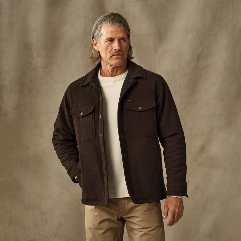 Insulated jac-shirt par Filson | Beaver brown (Brown)