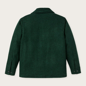 Insulated jac-shirt par Filson | Green / black plaid (Green)