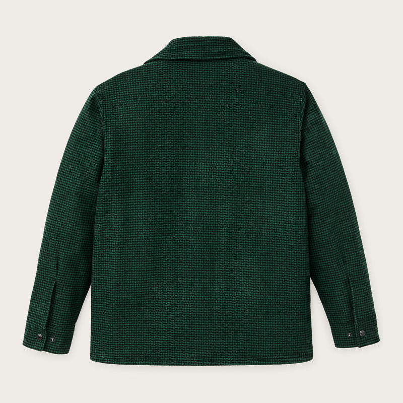 Insulated jac-shirt par Filson | Green / black plaid (Green)