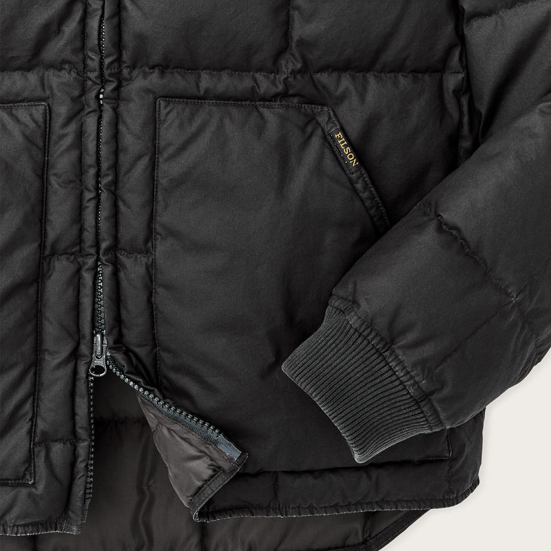 Heritage cotton down jacket par Filson | Black (Black)