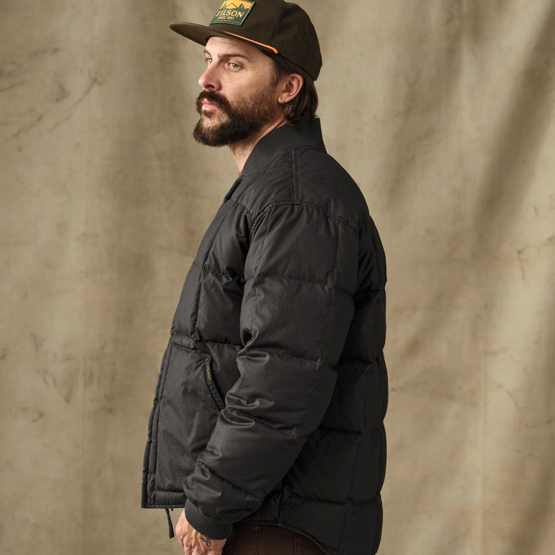 Heritage cotton down jacket par Filson | Black (Black)