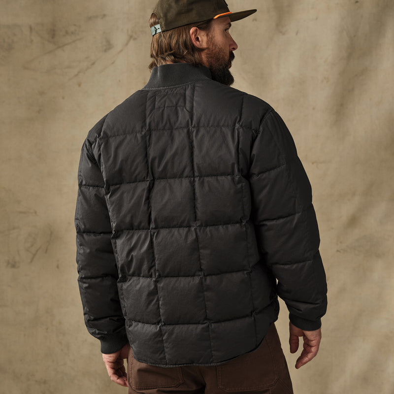 Heritage cotton down jacket par Filson | Black (Black)