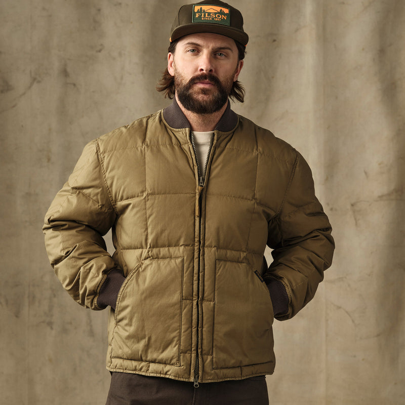 Heritage cotton down jacket par Filson | Light brown (Beige)
