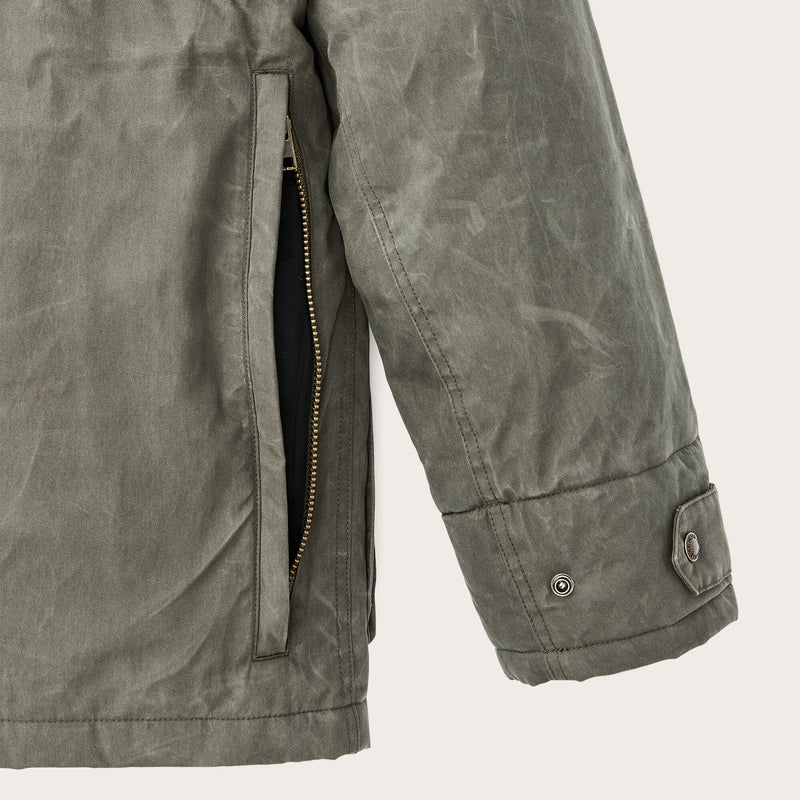 Insulated field jacket par Filson | Otter green (Green)