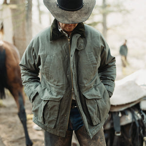 Insulated field jacket par Filson | Otter green (Green)