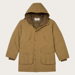 Waxed field down parka by Filson | Dark tan (Beige)