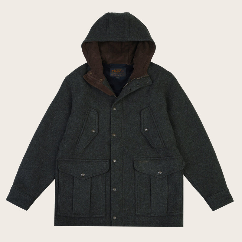 Cascade wool mountain parka par Filson | Pine green (Green)