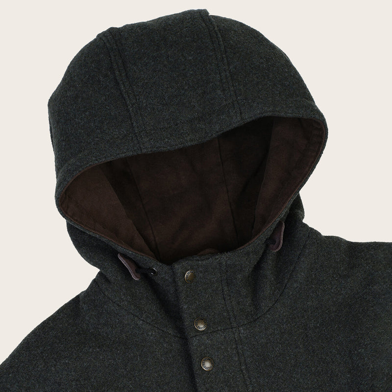 Cascade wool mountain parka par Filson | Pine green (Green)