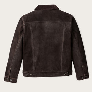 Waxed suede short cruiser par Filson | Dark brown (Brown)