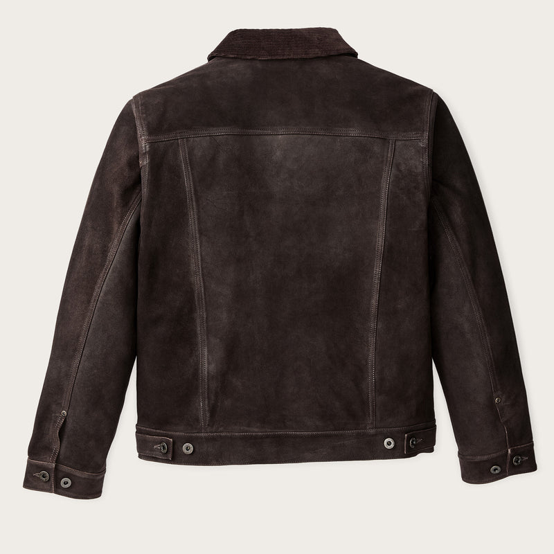 Waxed suede short cruiser par Filson | Dark brown (Brown)