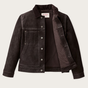 Waxed suede short cruiser par Filson | Dark brown (Brown)