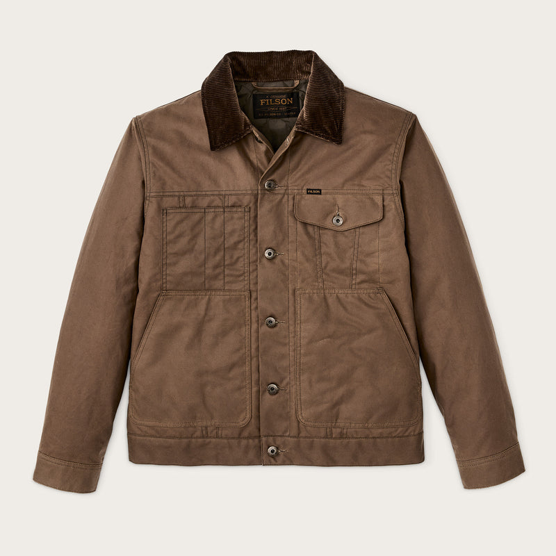 Insulated short cruiser jacket by Filson | Dark brown (Brown)