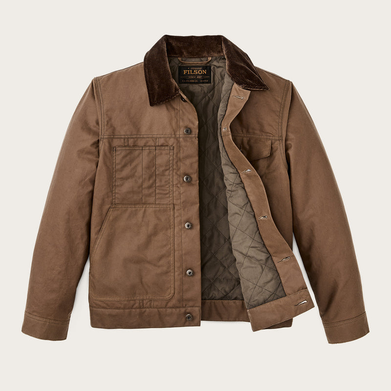 Insulated short cruiser jacket by Filson | Dark brown (Brown)