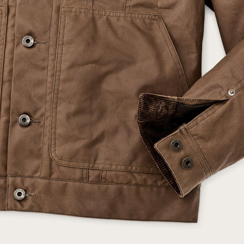 Insulated short cruiser jacket by Filson | Dark brown (Brown)