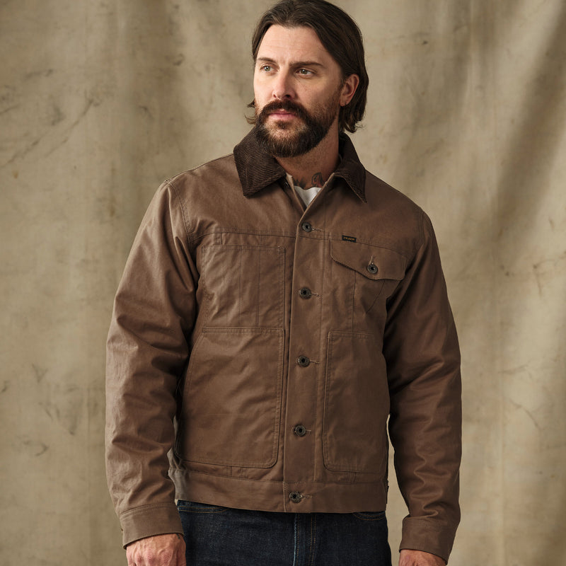 Insulated short cruiser jacket by Filson | Dark brown (Brown)