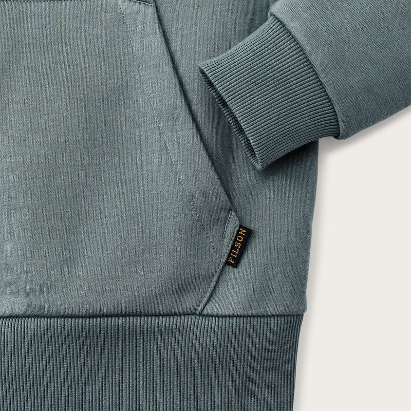 Sweat-shirt prospector par Filson | Balsam green (Blue)
