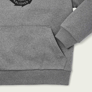 Prospector graphic hoodie di Filson | Heather grey saw blade (Grey)