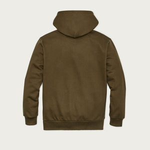 Prospector full-zip hoodie von Filson | Dark olive (Green)