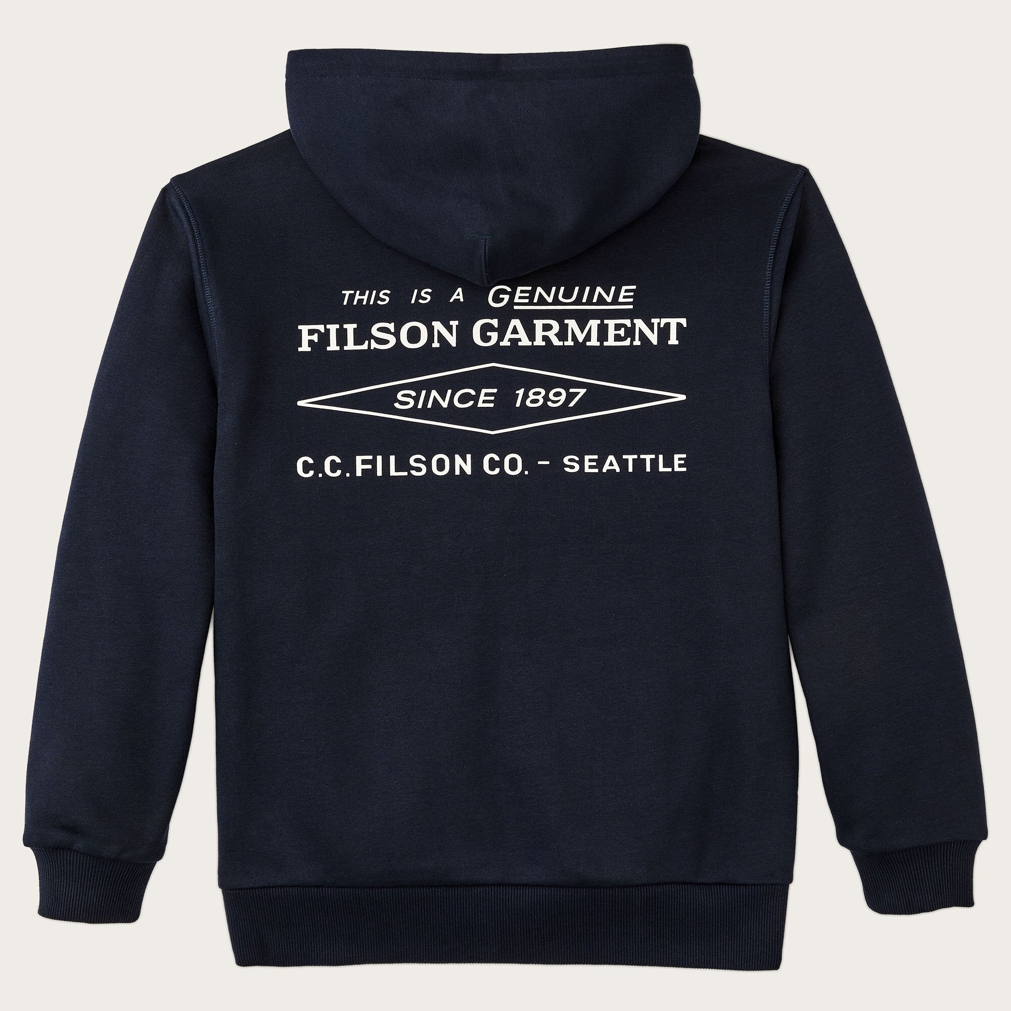 Filson Men's Prospector Graphic Hoodie - Root/du Shield - XL Filson Men's Prospector Graphic Hoodie - Root/du Shield - XL