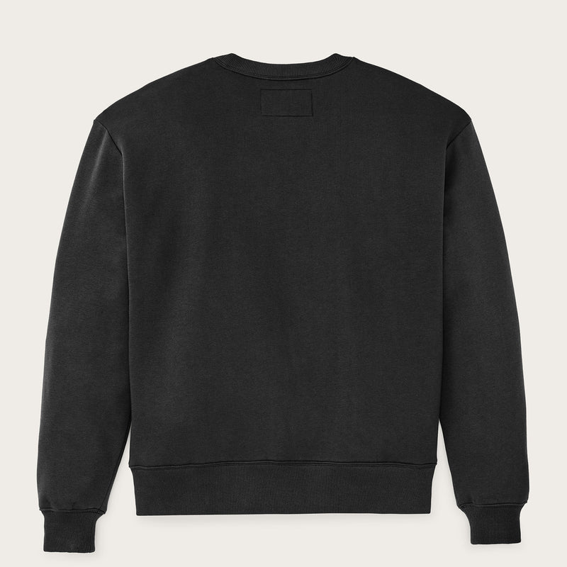Northwest crewneck sweatshirt by Filson | Faded black (Black)