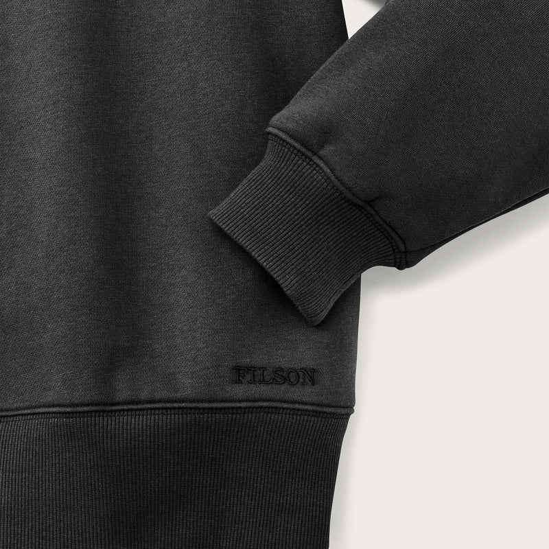 Northwest crewneck sweatshirt by Filson | Faded black (Black)